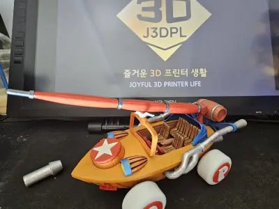 MIRACLE CAR 3D print model