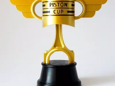 Piston Cup Trophy 3D print model