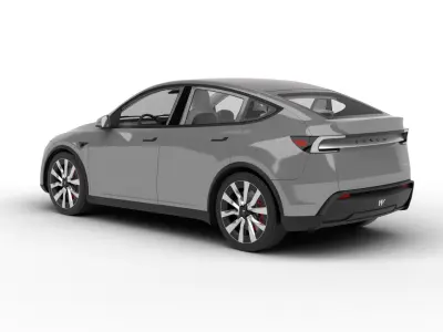 Tesla Model Y 2025 3d model 3D model