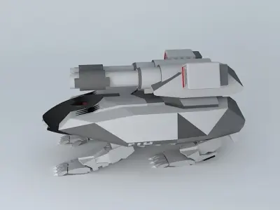 Robot TIU66 Free 3D model