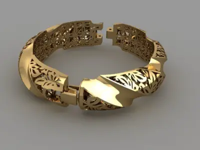 bracelet Fusion 3D print model