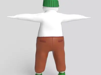 Nft Model Sappyseels Sport Low-poly 3D model