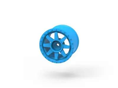 Rough Terrain Tire 3D print model