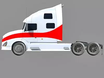 Truck Tractor 05 3D model