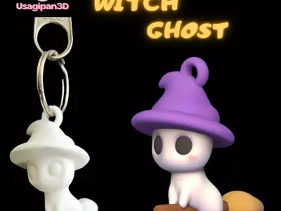 Witch Ghost 3D print model