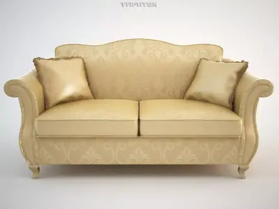 Classic Sofa Chantal 3D model