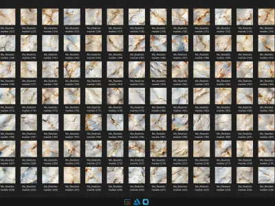 340 Realistic marble collection-Vol39-8K Res Texture