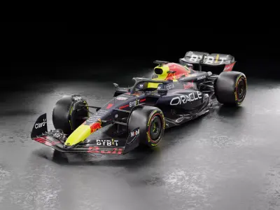 f1 2022 Red Bull RB18 Low-poly 3D model