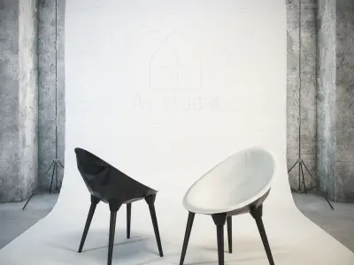 DIESEL Rock chair by Moroso Free 3D model