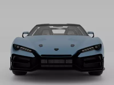 Italdesign Zerouno 3D model