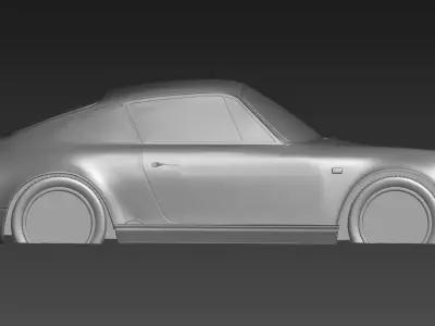 Porsche 911 Carrera Coupe 1987 3D print model