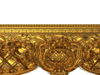 carved frame 3D model 28