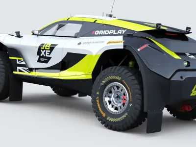 Extreme E E-SUV Jenson Button 2022 3D model