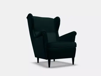 STRANDMON Wing chair 5 3D model