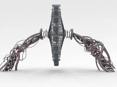 Ferris wheel 3D model