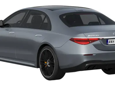 Mercedes-Benz S63 AMG E Performance 2023 3D model