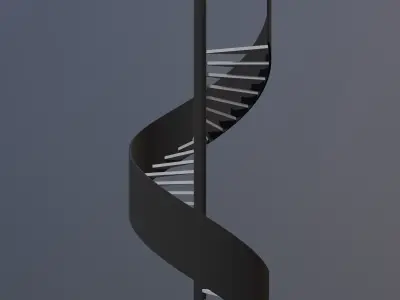 Spiral stair 2023-0005 3D model