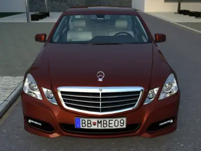 Mercedes-Benz E-Class 2009 3D model