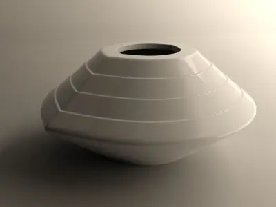 Small flowerpot 4 3D print model