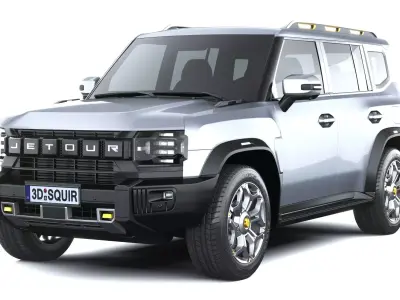 Jetour T2 2025 3D model