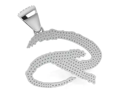 G Letter Pave Pendant 2712 3D print model