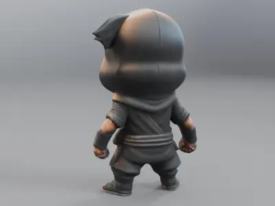 mini ninja 3D model
