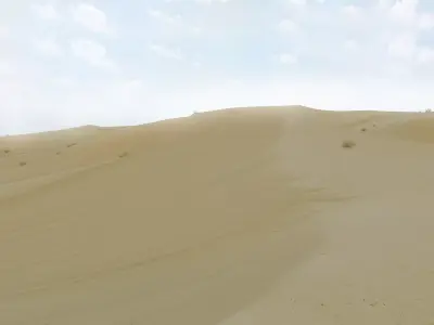 desert Low-poly 3D model