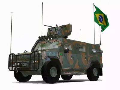 VBMT-LSR 4X4 GUAICURU BR Low-poly 3D model