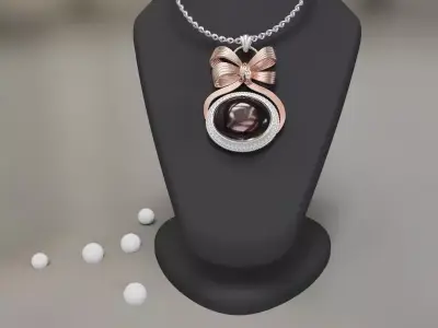 beautiful pendant 3D print model purchase