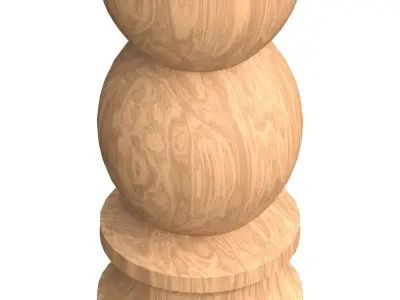 Stair baluster 05 3D print model