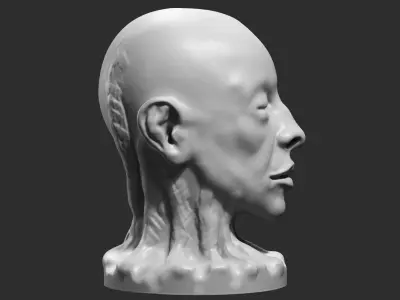 human modern sculpture 3d print model 64 3D print model