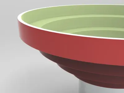 Puc Bowl Low-poly 3D model