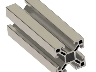 Square Aluminium Profile 3D print model