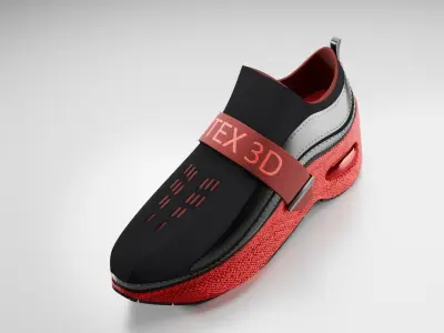concept sport shoe  3D model