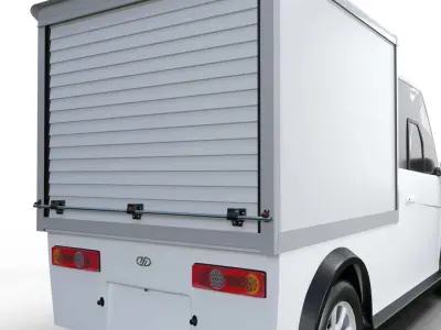 ARI-458 Box Electric Micro Truck 3D model