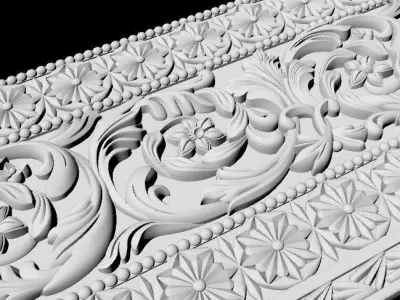 Decor for furniture 3D model 26