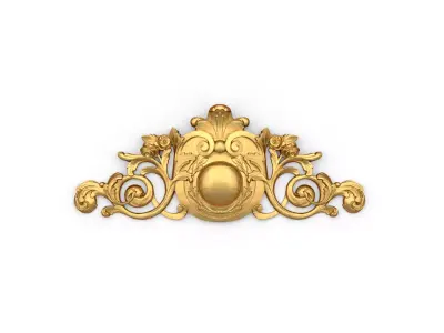 Classic decor ornament 34  3D print model