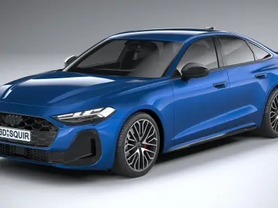 Audi S5 Sedan 2025 3D model