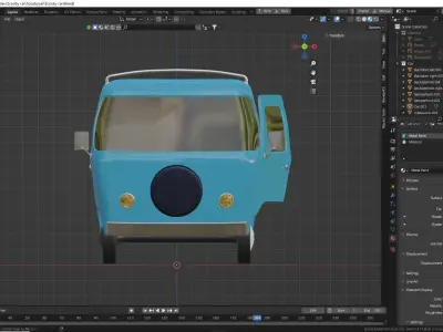 Scooby Doo Mystery Machine 3D model
