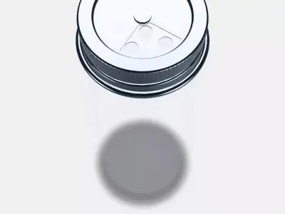 CITRONHAJ Salt and pepper shakers 1 3D model