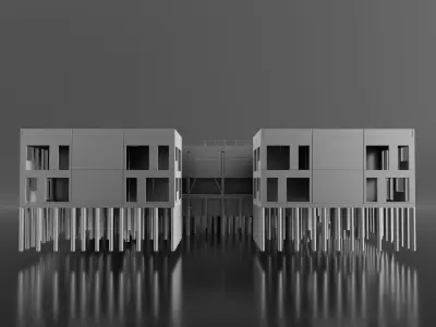 Kinder garden 3D model