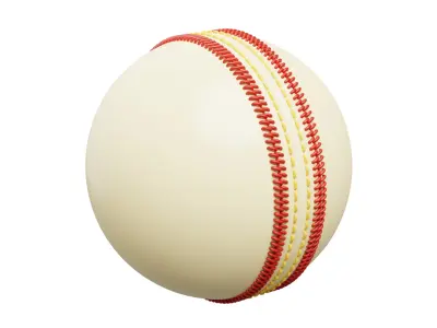 Cricket Ball 3D model