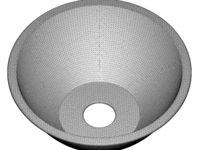 Torch Reflector 3D print model