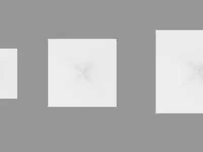 Outdoor Wedding Tent 3x3 4x4 5x5mt Low-poly 3D model