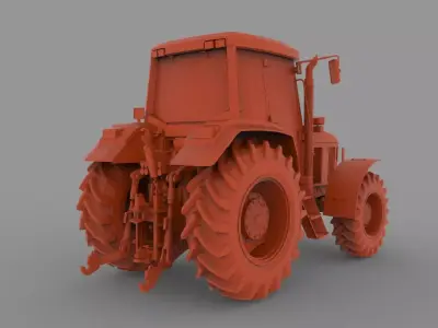 John Deere 6810 3D print model