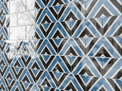 Aruba Decor Cold Ceramic Wall Tile 3D model