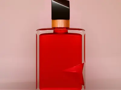 Luxury perfume bottle  3D model