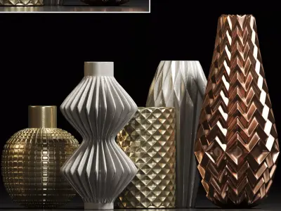  decorative vase 3D model