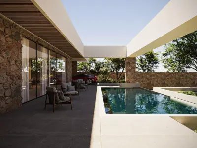 Modern Villa 3D model