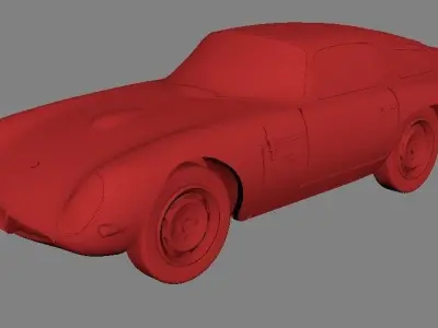 Alfa Romeo Tz1 3D print model